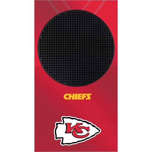 NFL Kansas City Chiefs Team Jersey Xbox Series S Console Skin